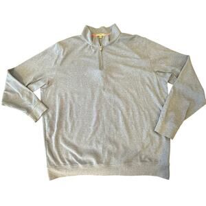 PETER MILLAR 1/4 zip Pullover Jacket Blue / Purple Top Shirt 2XL XXL Golf